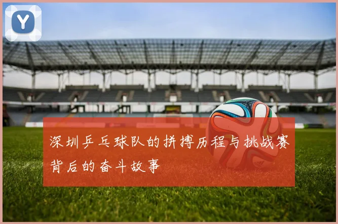 深圳乒乓球队的拼搏历程与挑战赛背后的奋斗故事