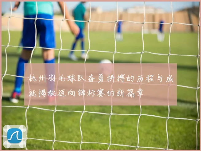 杭州羽毛球队奋勇拼搏的历程与成就揭秘迈向锦标赛的新篇章